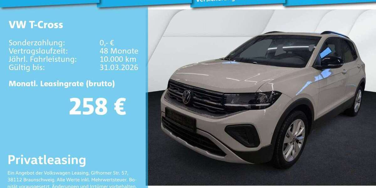 VW T-Cross 25.845 km 23.990 &euro; Mannheim 68309