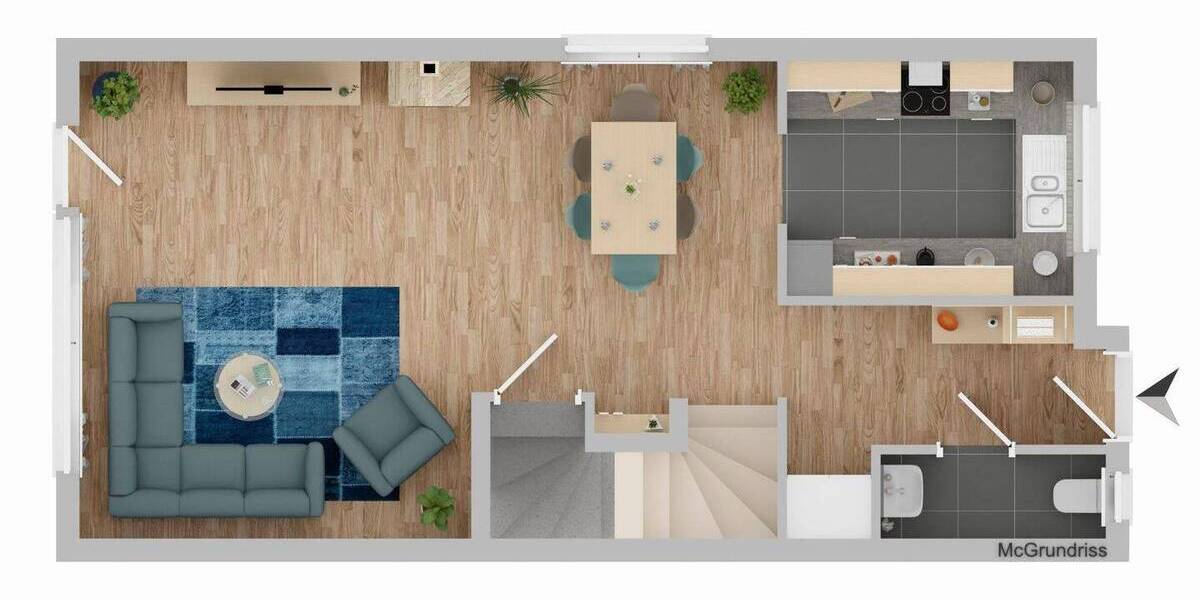 Doppelhaushälfte Weiterstadt Schneppenhausen - 5 Zimmer, 141 m&sup2;, 535.000&euro; | Angebot:26768922