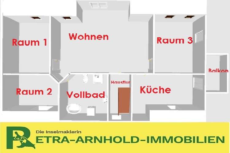 Wohnung zum Kaufen in Loddin 299.000 € 83 m² 4 zimmer