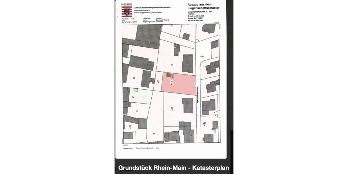 Grundstück Otzberg Lengfeld - 345.000&euro; | Angebot:25716341