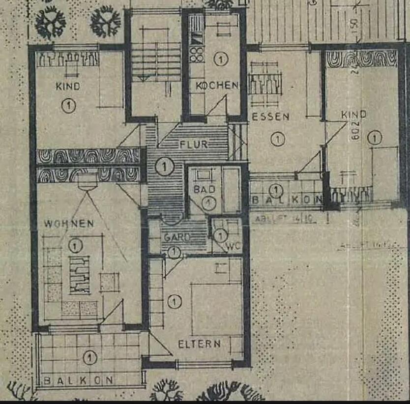 Großzügige 4,5 Zimmer Wohnung mit 2 Balkonen