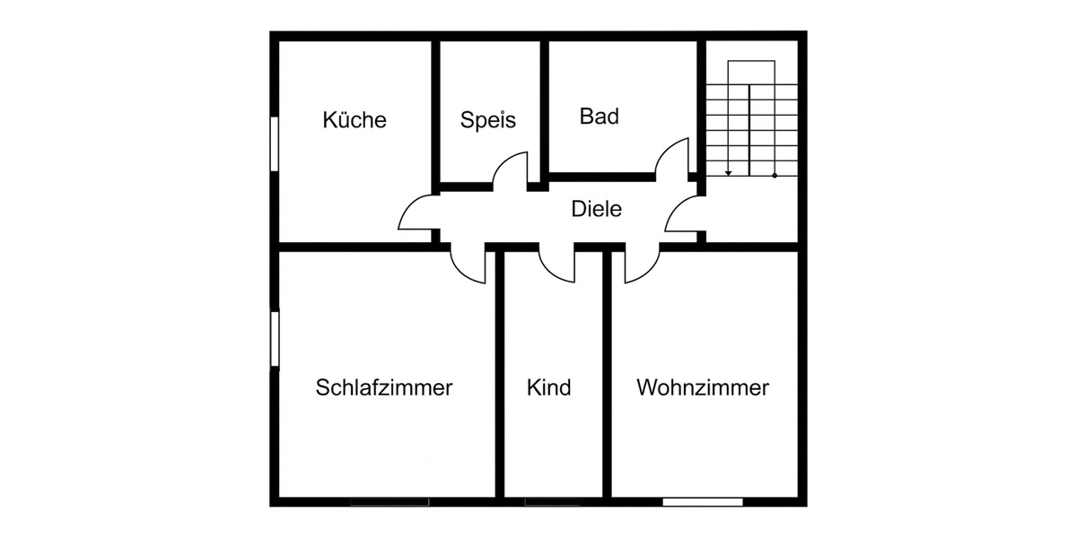 Dachgeschoßwohnung Roth - 3.5 Zimmer, 82 m&sup2;, 199.000&euro; | Angebot:25162874