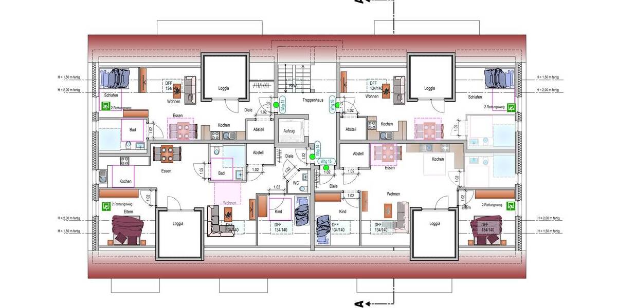 Etagenwohnung Ellwangen (Jagst) Ellwangen - 3 Zimmer, 79 m&sup2;, 395.000&euro; | Angebot:25730098
