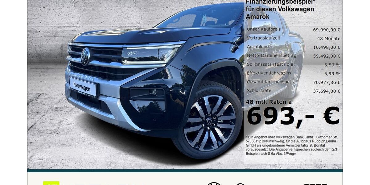 VW Amarok 2.500 km 69.990 &euro; Leuna 06237