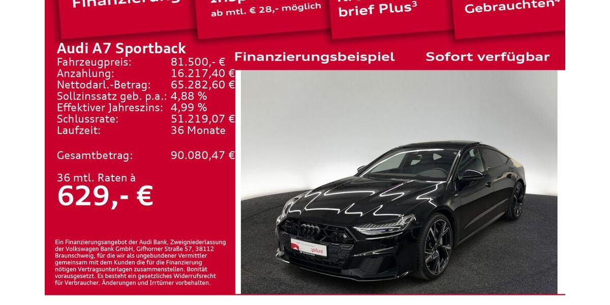 Audi A7 10.400 km 80.500 &euro; Berlin 10587