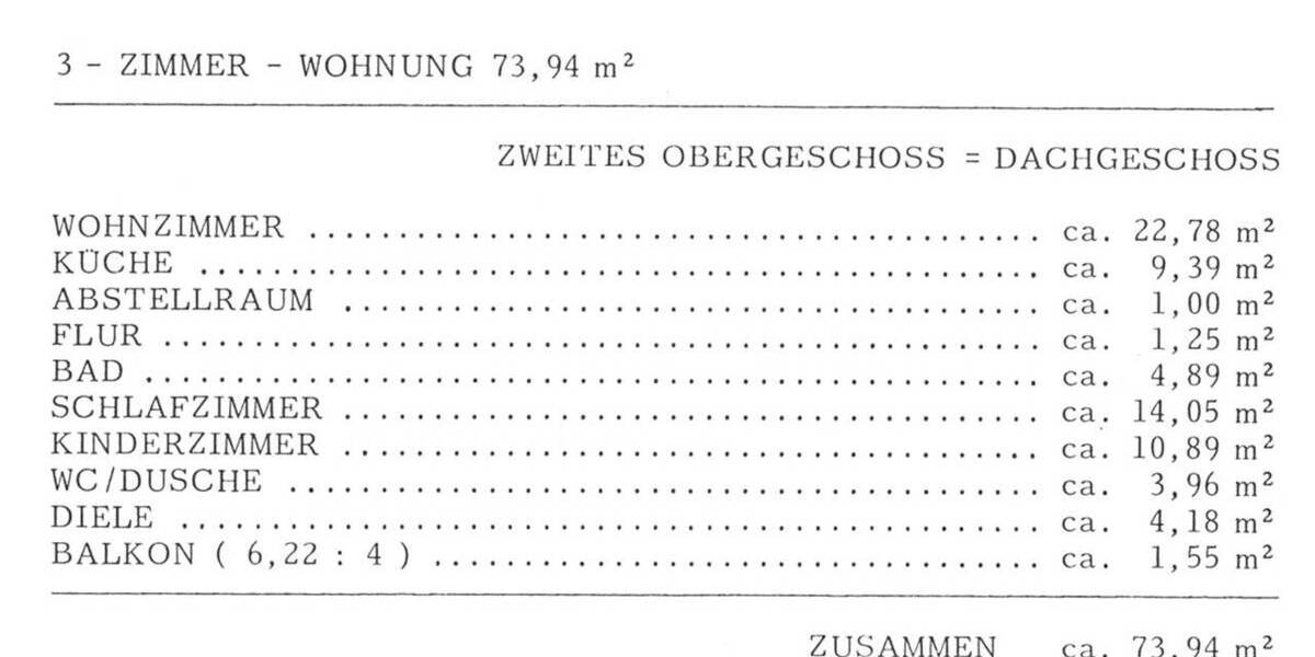 Etagenwohnung Renningen - 3 Zimmer, 74 m&sup2;, 1.100&euro; | Angebot:26190932