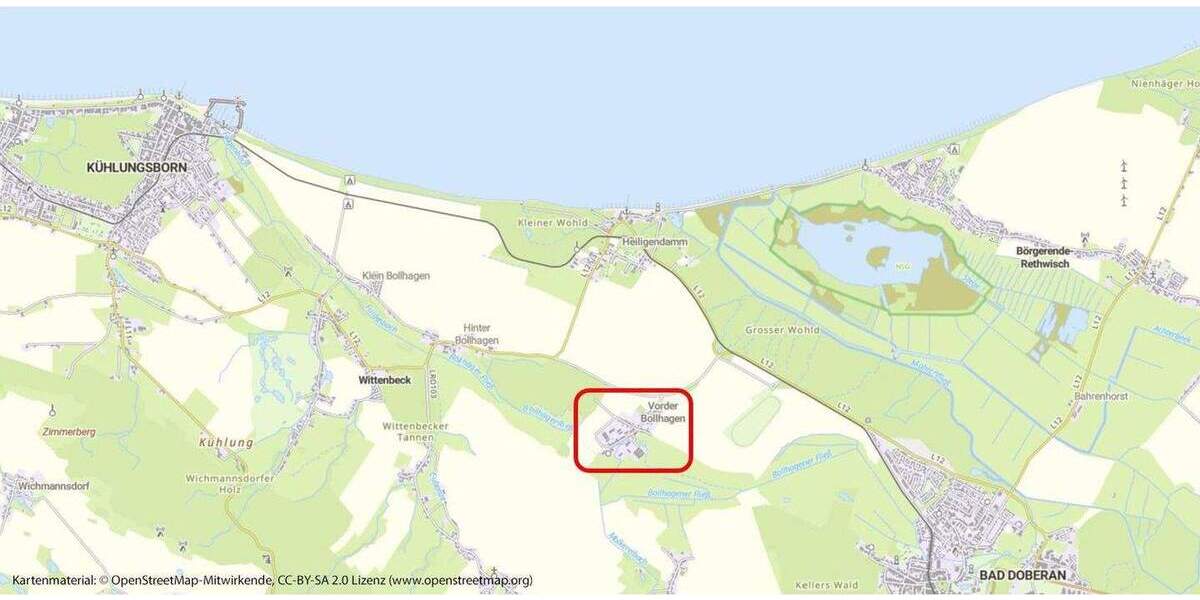 Idyllisches Baugrundstück in Vorder-Bollhagen zimmer