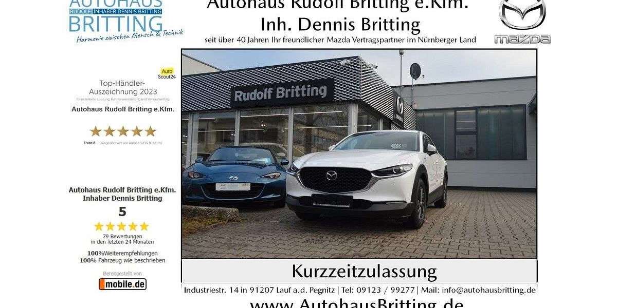 Mazda CX-30 8.000 km 27.990 &euro; Lauf an der Pegnitz 91207