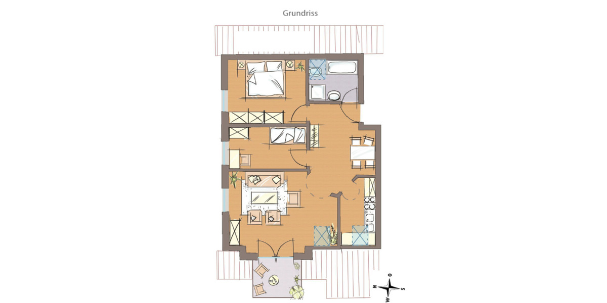 Dachgeschoßwohnung Gundelfingen an der Donau - 3 Zimmer, 73 m&sup2;, 235.000&euro; | Angebot:25291105