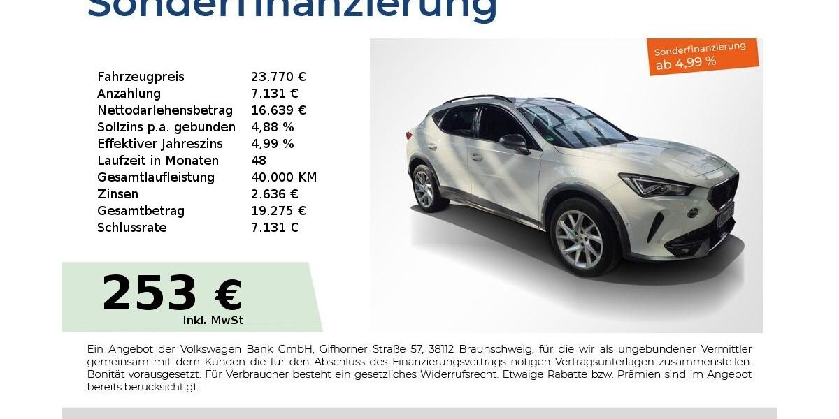 Cupra Formentor 17.250 km 23.440 &euro; Nürnberg 90441