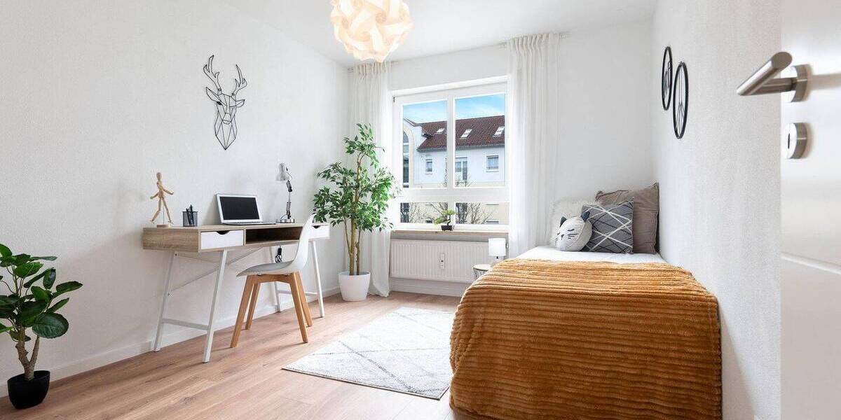 Etagenwohnung Gersthofen - 3 Zimmer, 70 m&sup2;, 345.000&euro; | Angebot:26155659