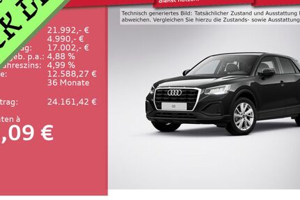 Audi Q2 53.784 km 21.992 € Weinheim 69469