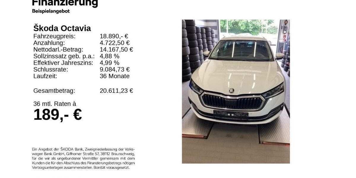 Skoda Octavia 121.845 km 18.590 &euro; Hildesheim 31137