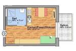 Etagenwohnung Blumberg - 1 Zimmer, 28 m&sup2;, 126.500&euro; | Angebot:25777190