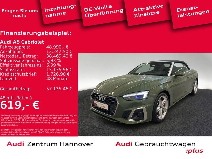 Audi A5 10.663 km 48.990 € Hannover 30179