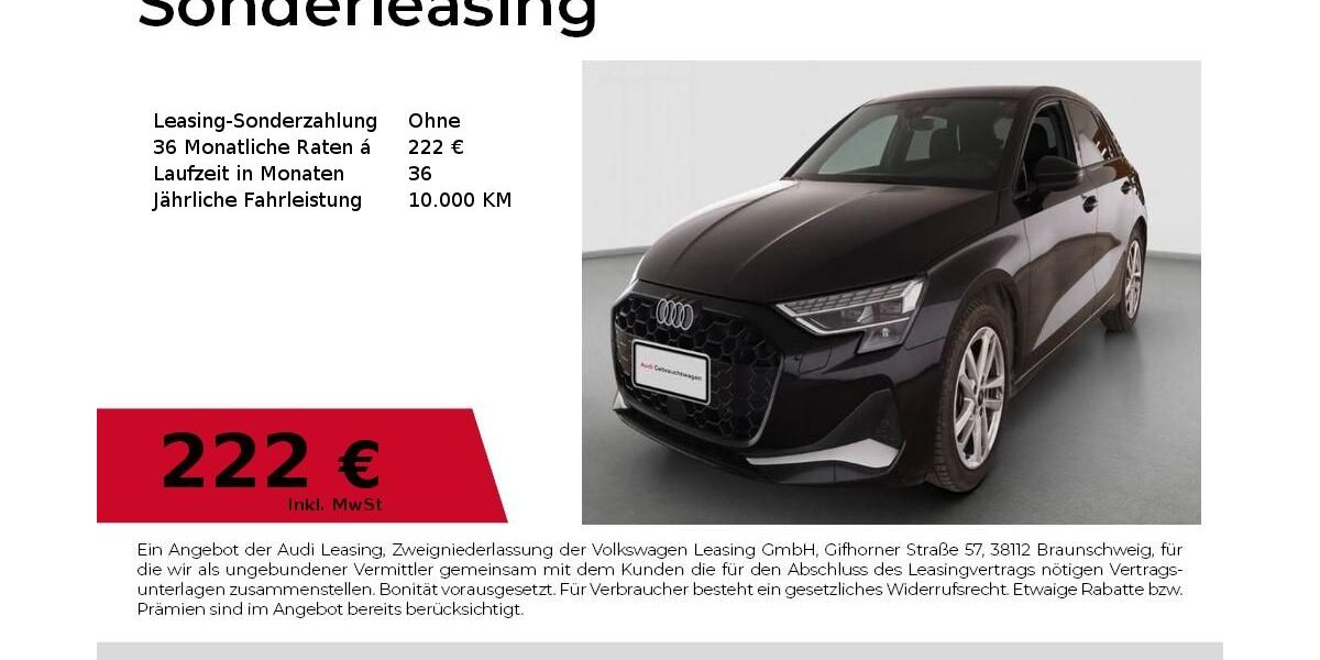 Audi A3 17.910 km 28.890 &euro; Dessau-Roßlau 06844