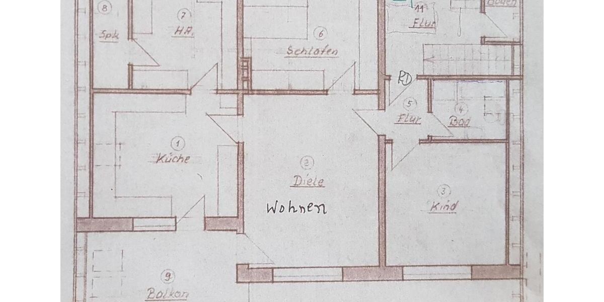 Etagenwohnung Brunsbüttel - 3.5 Zimmer, 102 m&sup2;, 870&euro; | Angebot:26412543