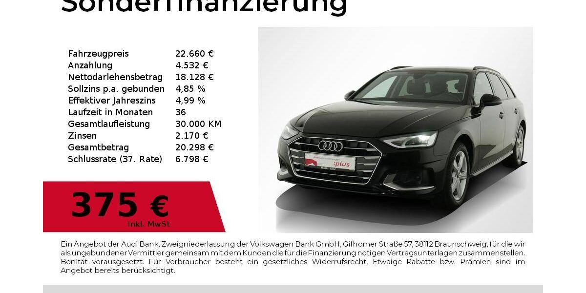 Audi A4 99.050 km 22.660 &euro; Nürnberg 90441