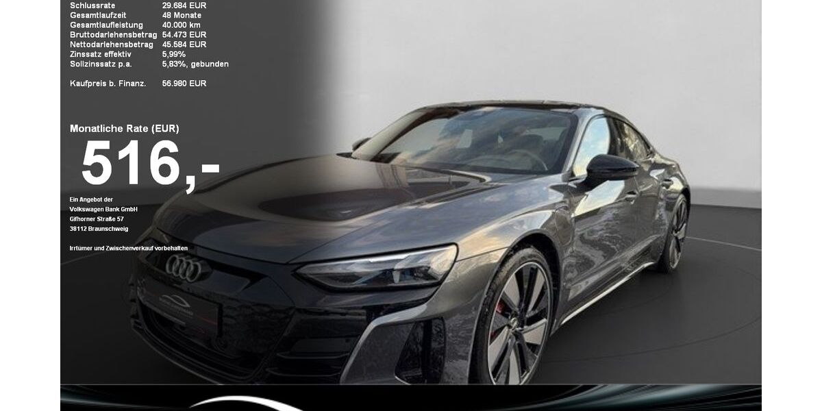 Audi e-tron GT 54.060 km 56.980 &euro; Sigmaringen 72488