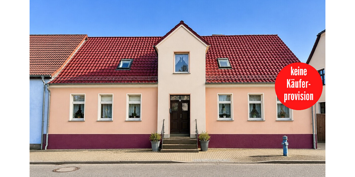 HORN IMMOBILIEN ++ großes Einfamilienhaus in Brüssow bei Löcknitz - Einfamilienhaus Brüssow | Angebot:25961058