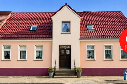 HORN IMMOBILIEN ++ großes Einfamilienhaus in Brüssow bei Löcknitz - Haus Brüssow | Angebot:25961058