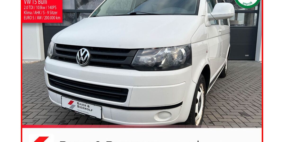 VW T5 Transporter 200.000 km 15.990 &euro; Coswig 01640