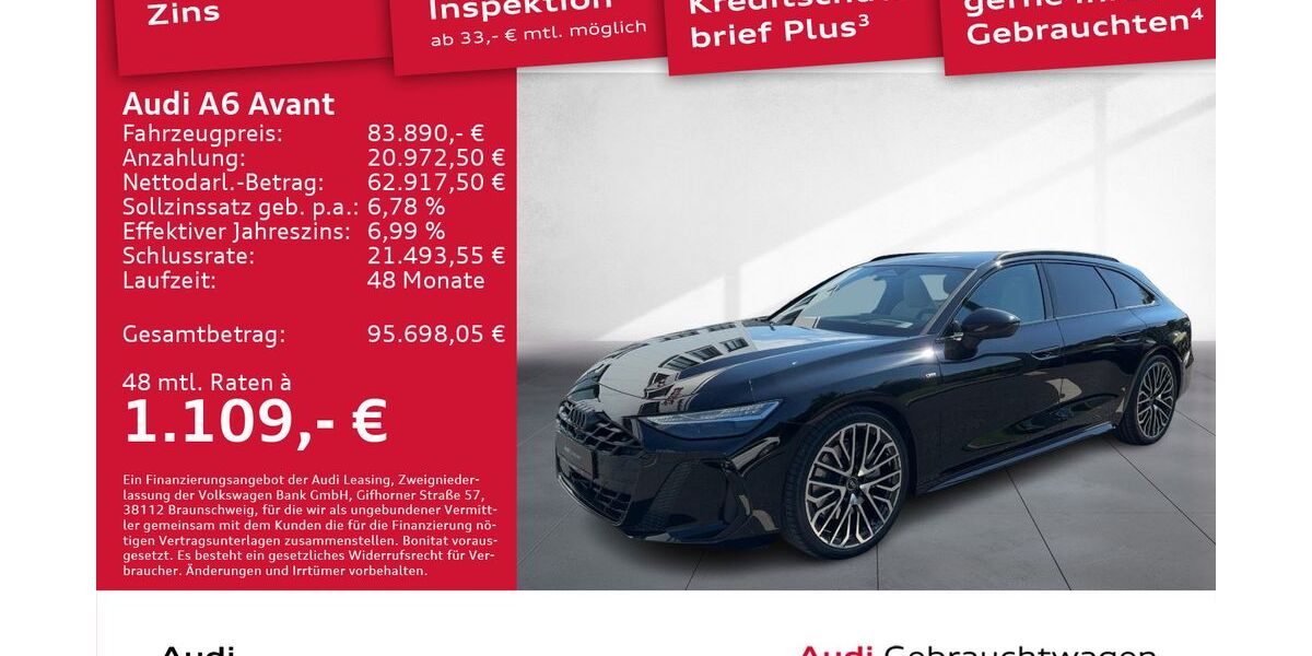 Audi A6 6.000 km 83.890 &euro; Dresden 01067