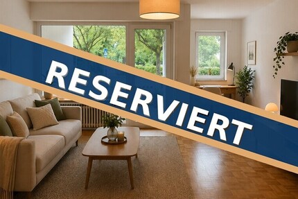 RESERVIERT! Zentral gelegene Erdgeschosswohnung mit Balkon, moderner Küche und renoviertem Bad - Wohnung Lübbecke | Angebot:26975246