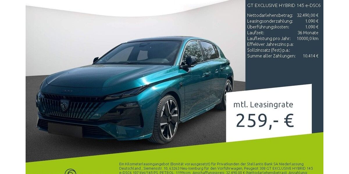 Peugeot 308 5.150 km 31.960 &euro; Ahaus 48683