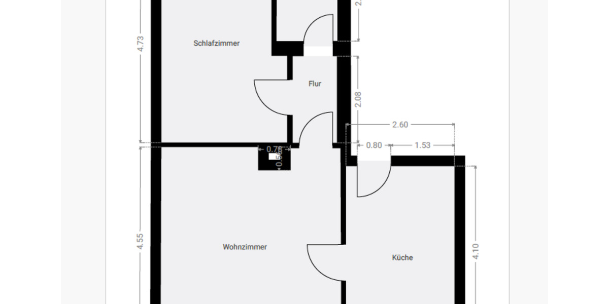 Etagenwohnung Osterode am Harz - 2 Zimmer, 50 m&sup2;, 330&euro; | Angebot:25505788