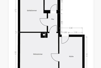Wohnung Osterode am Harz - 2 Zimmer, 50 m&sup2;, 330&euro; | Angebot:25505788