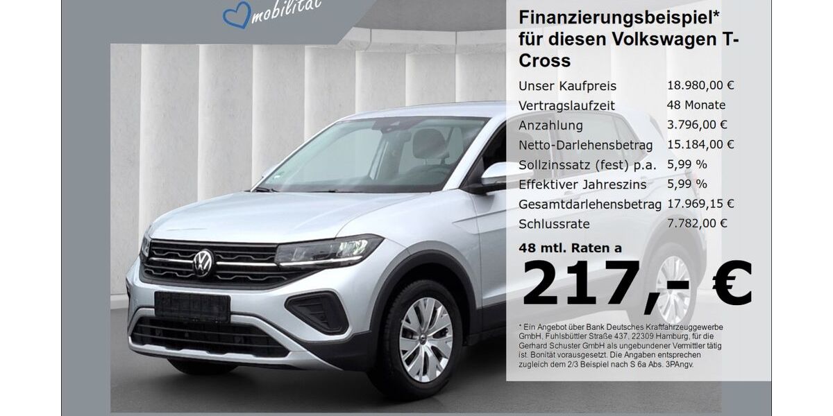 VW T-Cross 5.642 km 18.679 &euro; Ruhstorf 94099