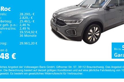 VW T-Roc 9.500 km 27.990 &euro; Gersthofen 86368
