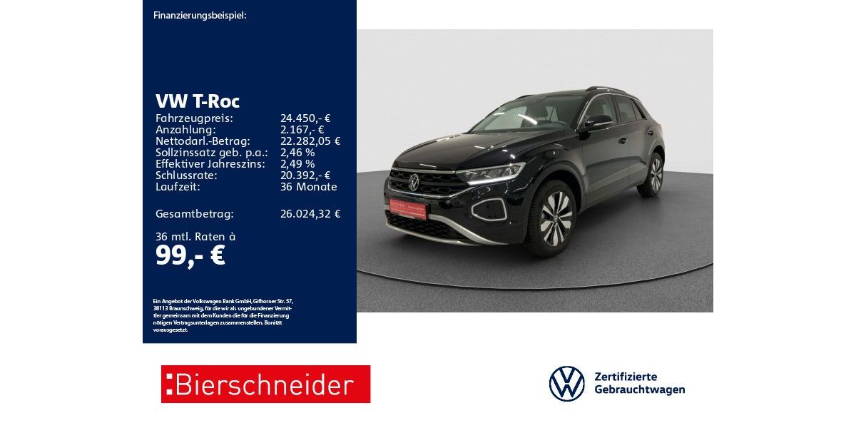 VW T-Roc 5.656 km 24.450 &euro; Aalen 73431