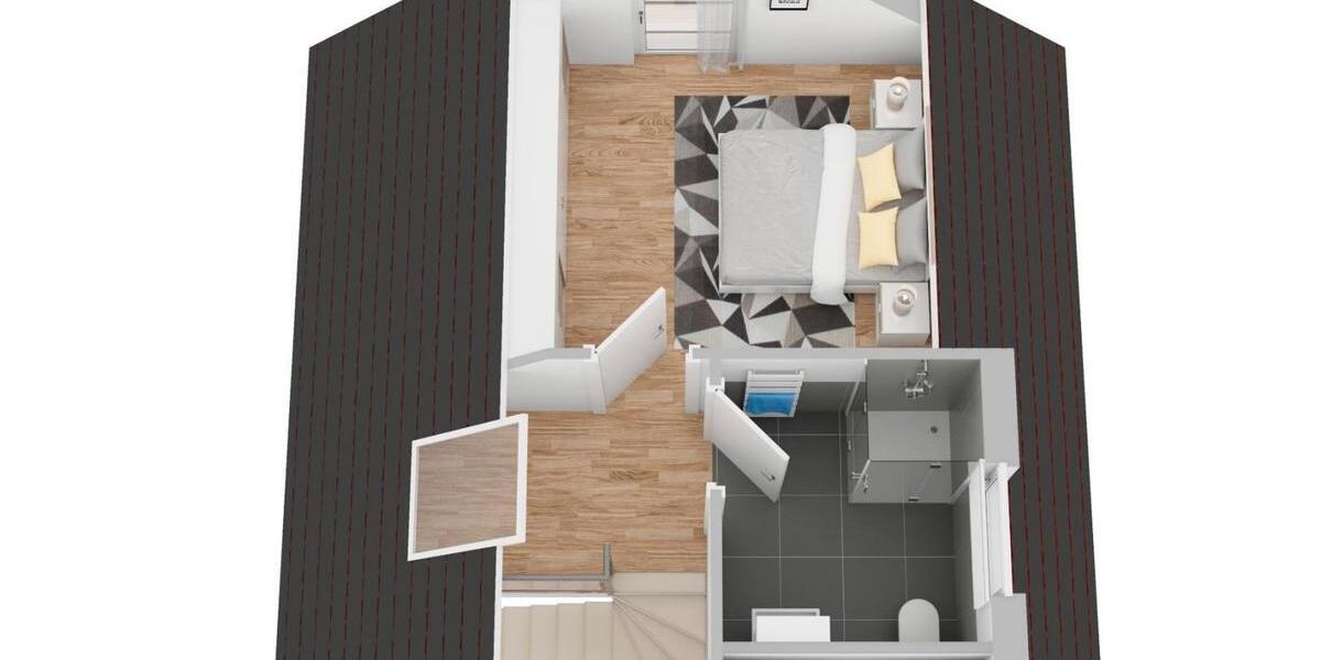Etagenwohnung Münster Gievenbeck - 2 Zimmer, 80 m&sup2;, 475.000&euro; | Angebot:26645814
