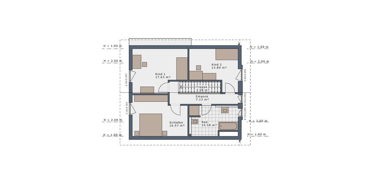 Einfamilienhaus Hohenberg an der Eger - 5 Zimmer, 140 m&sup2;, 1.350&euro; | Angebot:24610386