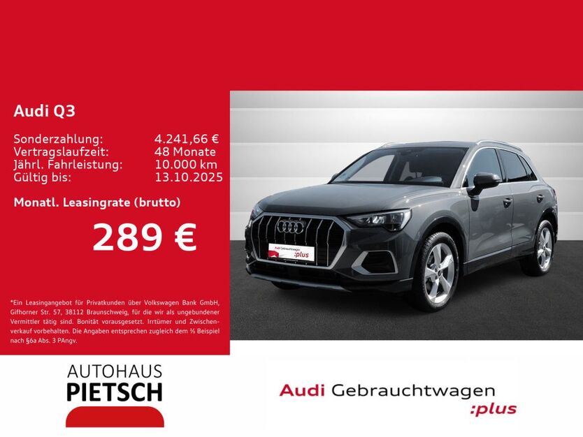 Audi Q3 6.852 km 40.410 € Bünde 32257