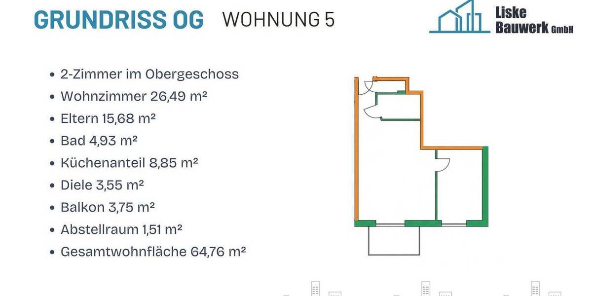 Etagenwohnung Baden-Baden Sandweier - 3 Zimmer, 84 m&sup2;, 425.998&euro; | Angebot:26150680