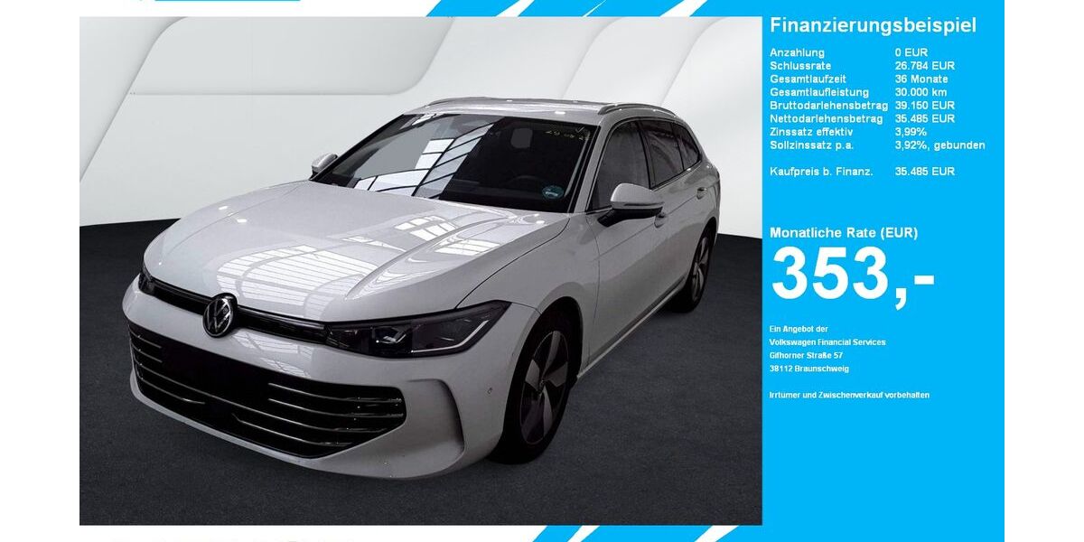 VW Passat Variant 17.218 km 35.485 &euro; Gütersloh 33334