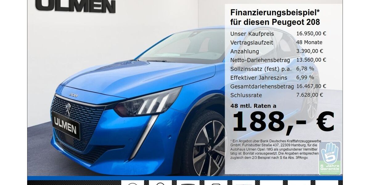 Peugeot 208 36.922 km 16.950 &euro; Düsseldorf 40231