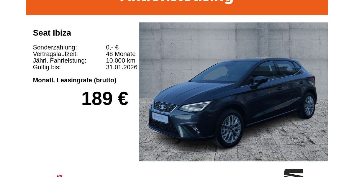 Seat Ibiza 3.850 km 21.890 &euro; Bayreuth 95448