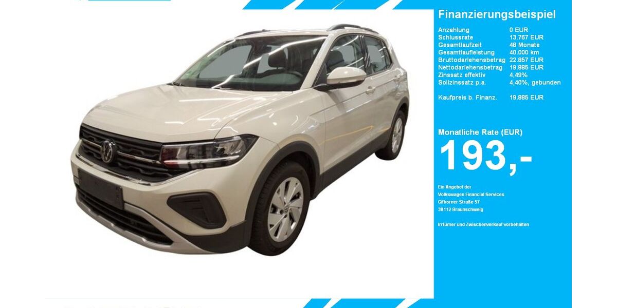VW T-Cross 12.254 km 19.885 &euro; Gütersloh 33334