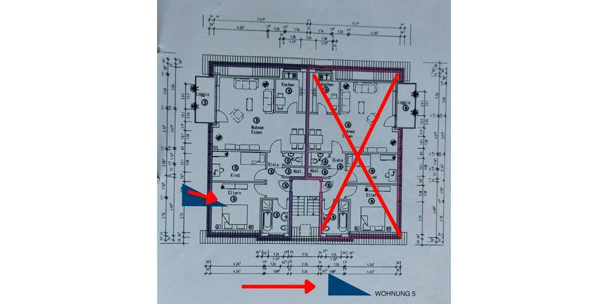 Dachgeschoßwohnung Paderborn Neuenbeken - 3 Zimmer, 78 m&sup2;, 335.000&euro; | Angebot:26602552