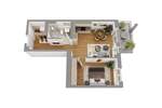 Etagenwohnung Neu-Ulm Ludwigsfeld - 2 Zimmer, 55 m&sup2;, 339.160&euro; | Angebot:25734309