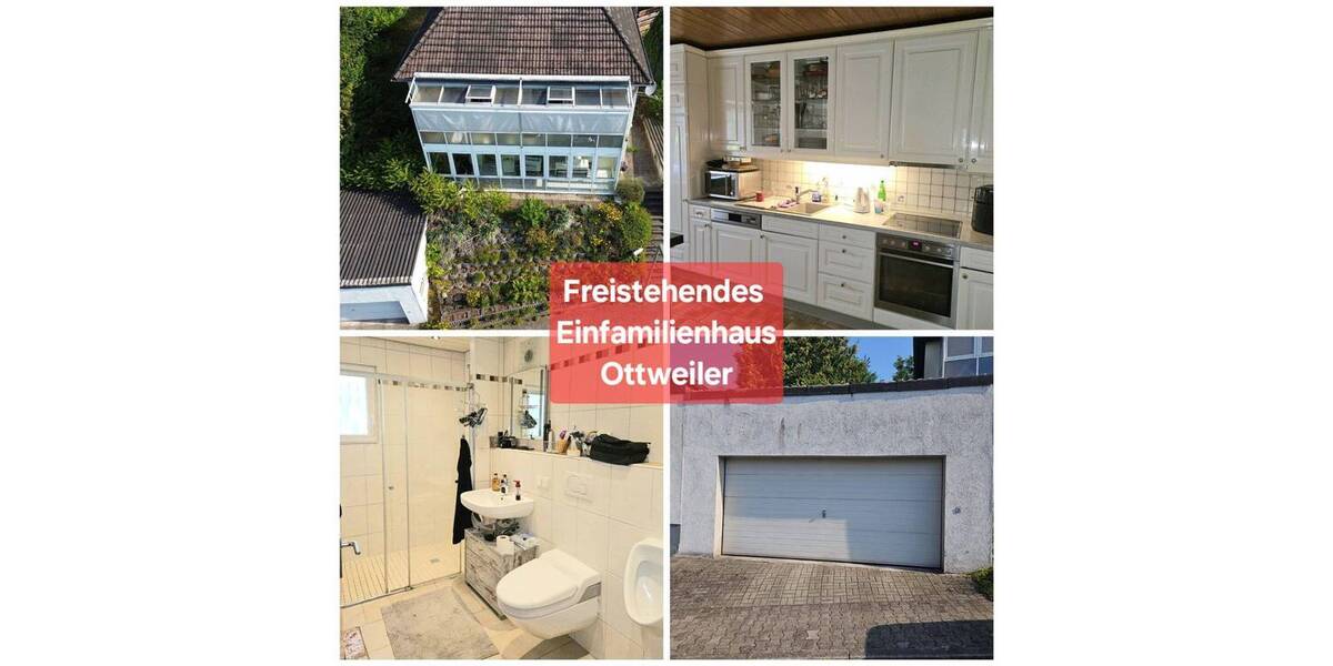 Freistehendes Einfamilienhaus, Doppel- sowie Einzelgarage, Grundstück ca. 650 m², Sackgassenlage 4 zimmer