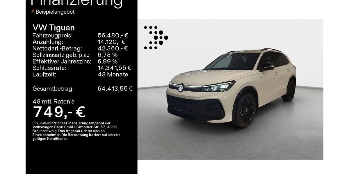 VW Tiguan 7.900 km 56.480 &euro; Bad Camberg 65520