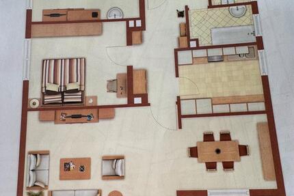 Wohnung Neuendettelsau - 3 Zimmer, 91 m&sup2;, 750&euro; | Angebot:25283573