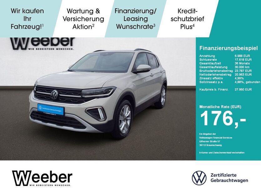 VW T-Cross 8.562 km 27.940 € Calw 75365