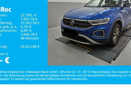 VW T-Roc 39.000 km 22.790 € Gersthofen 86368