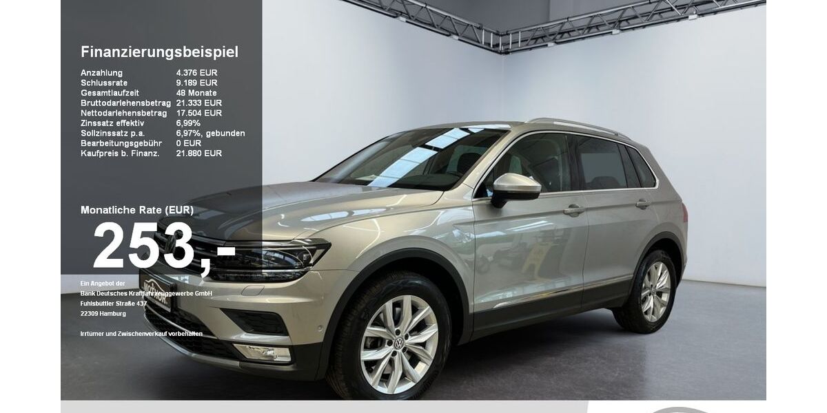 VW Tiguan 54.854 km 21.730 &euro; Brandenburg 14770
